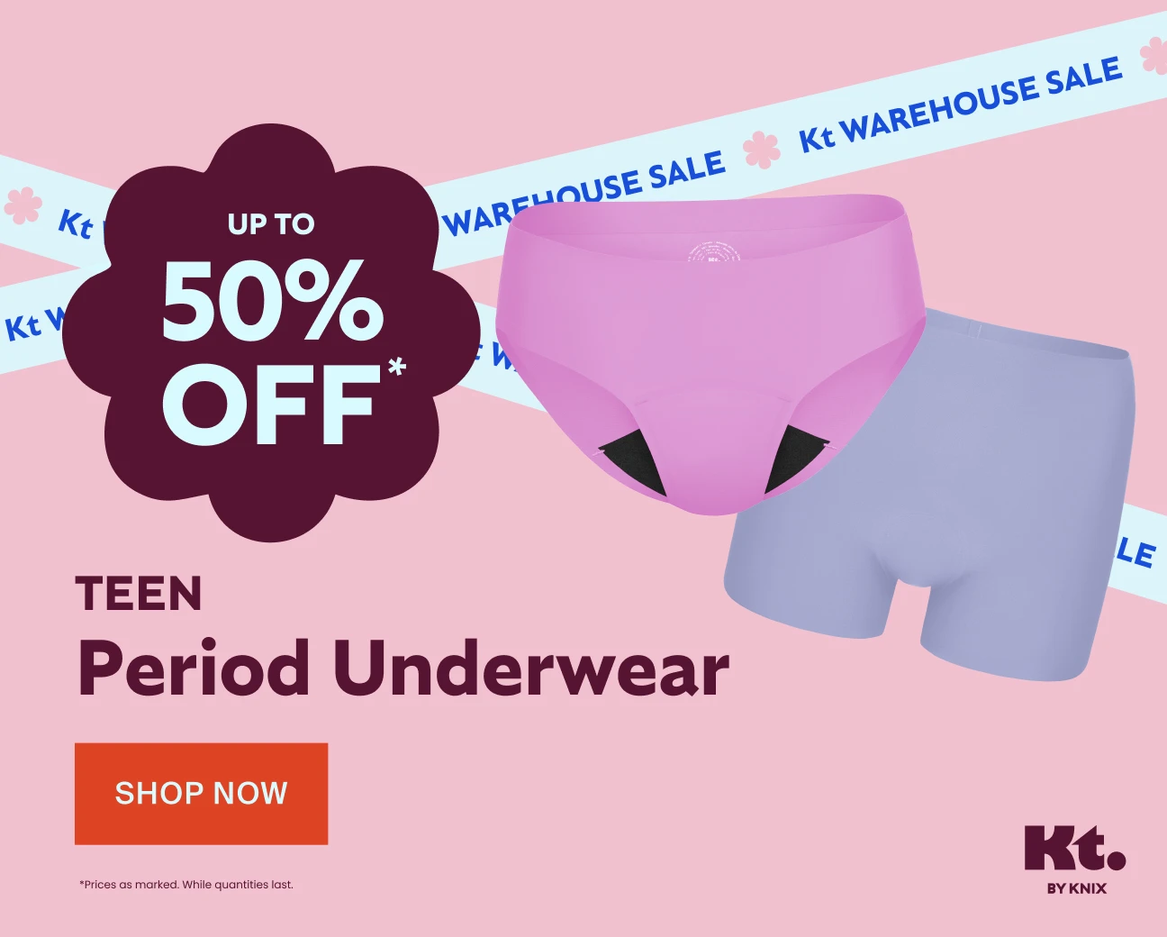 Teen Underwear - Warehouse Sale