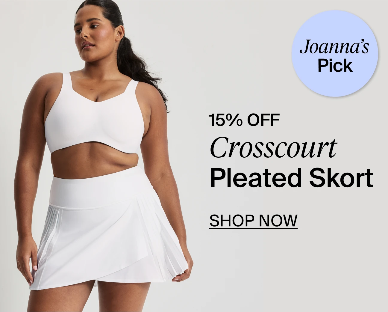 Joanna's Pick - Crosscourt Skort