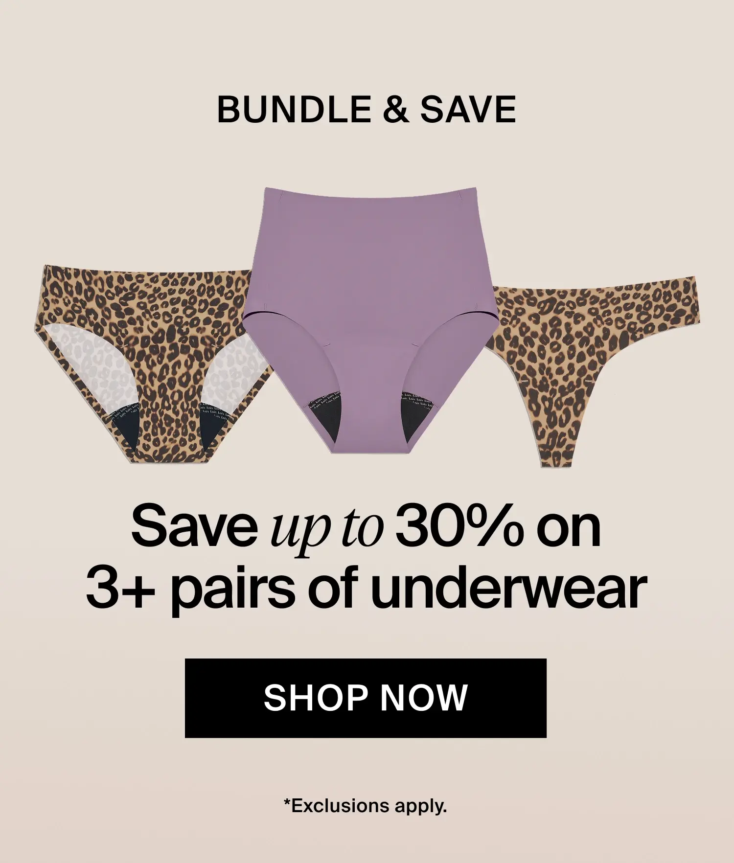 Underwear BMSM Feature Tile - July