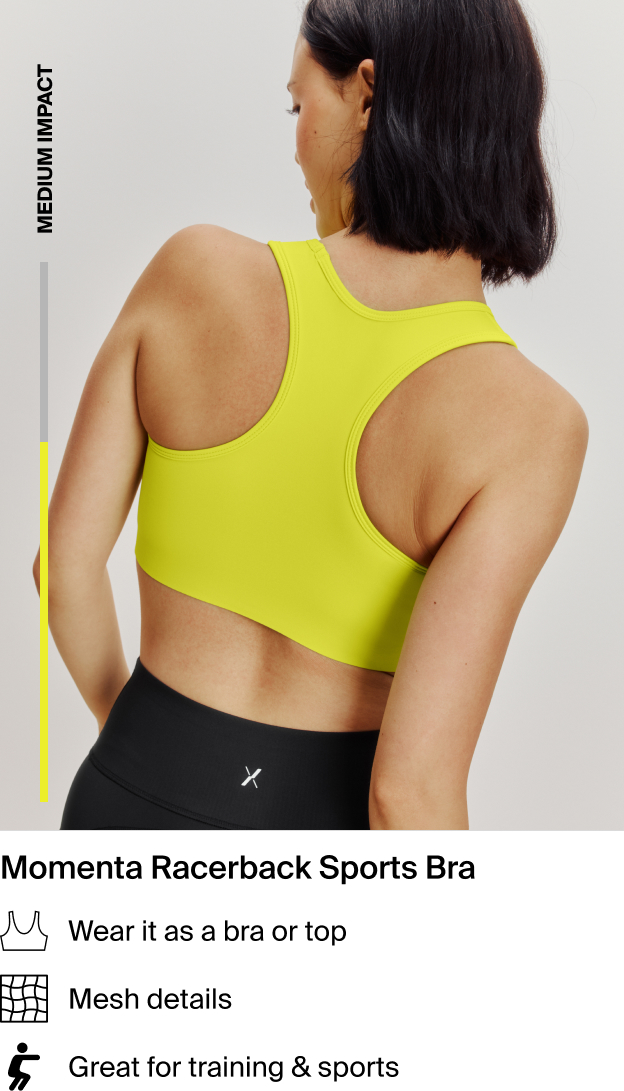 Momenta Racerback Sports Bra