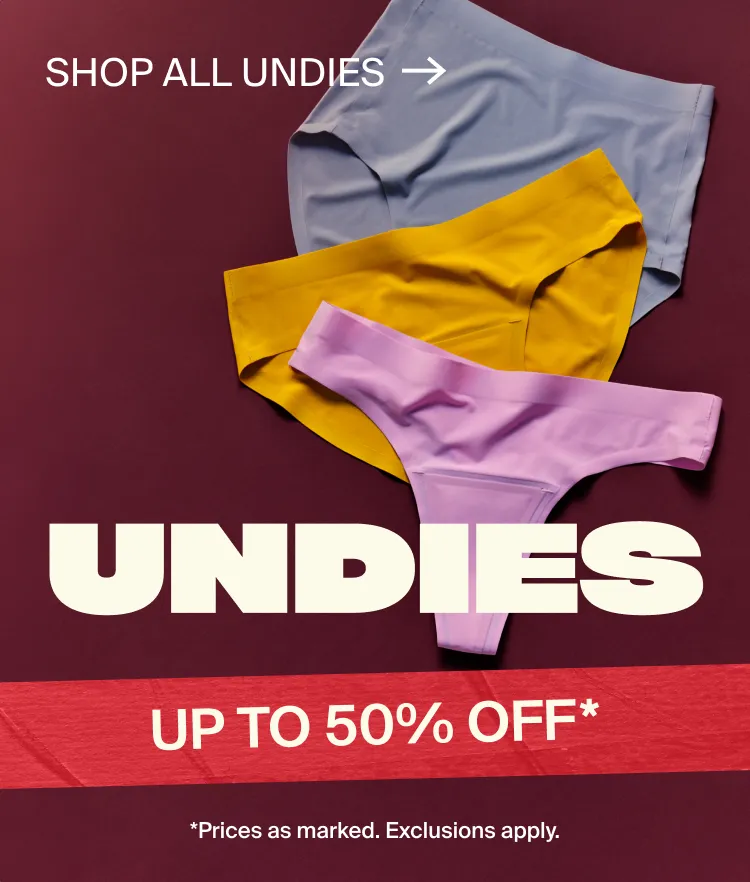 Underwear End of Year Sale Picks Feature Tile Image Mobile