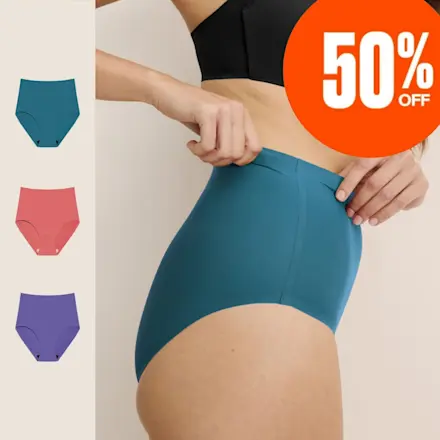 50% off 3-Packs