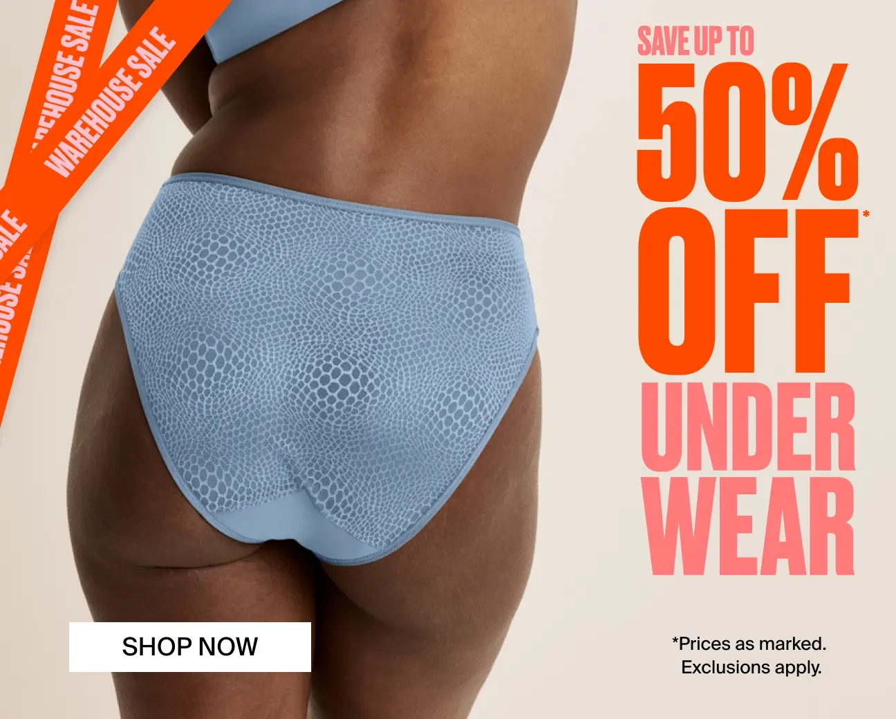 Warehouse Sale - Underwear (CTA)