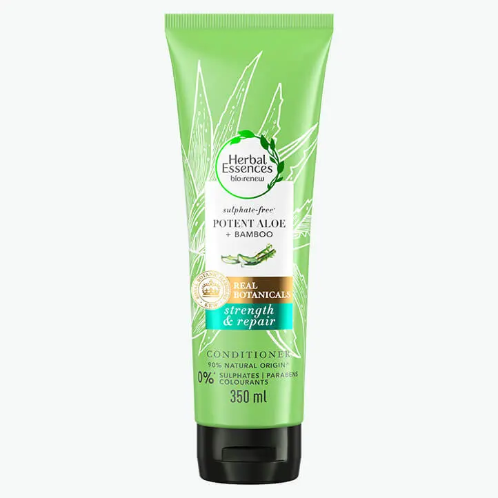 Herbal Essences aloe & bamboo conditioner tube