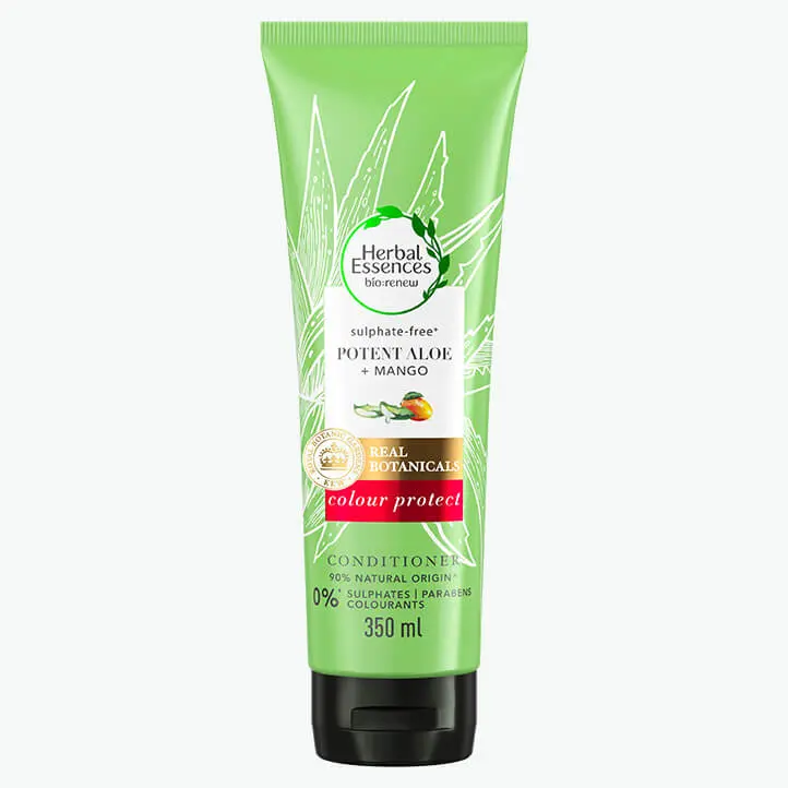 Herbal Essences aloe & mango conditioner tube