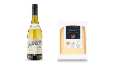 Co-op Irresistible Comte and Irresistible Chablis pairing