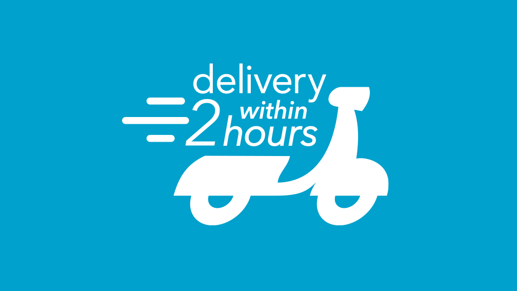 Delivery within 2 hours