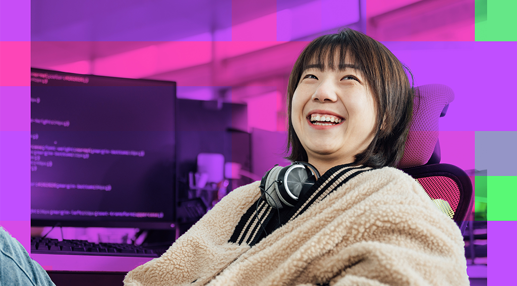 A talented generation of digital natives, often with a background in gaming, are ideally placed to tackle cybercrime. Composite: Stocksy/Guardian Design