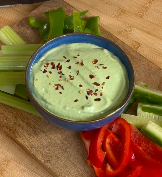 Whipped Cottage Cheese Dip