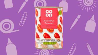 Joys of Summer - Co-op Plum Tomatoes brand product - Spotlight