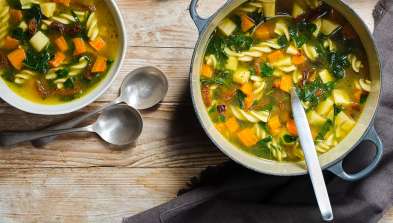 Chunky autumnal minestrone recipe
