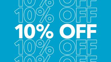 10% Discount in-store