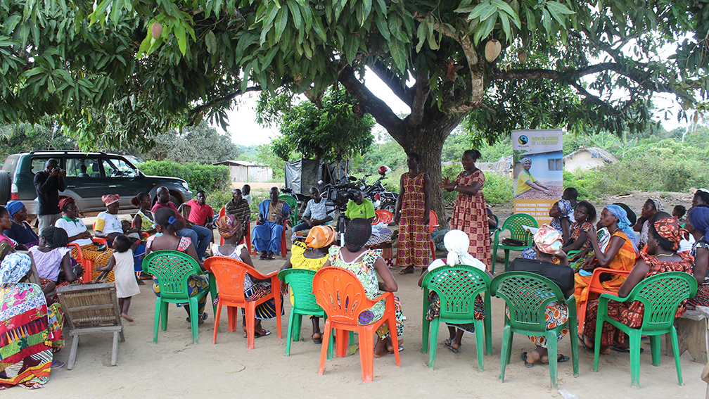 Fairtrade cocoa producers - Women's School of Leadership - Spotlight