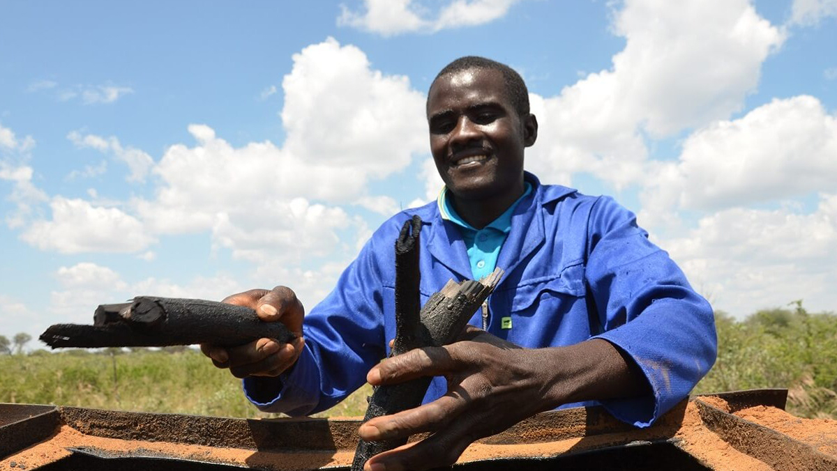 Fairtrade charcoal producer's hero