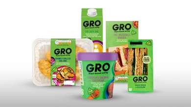 Our plant-based GRO range - 2021