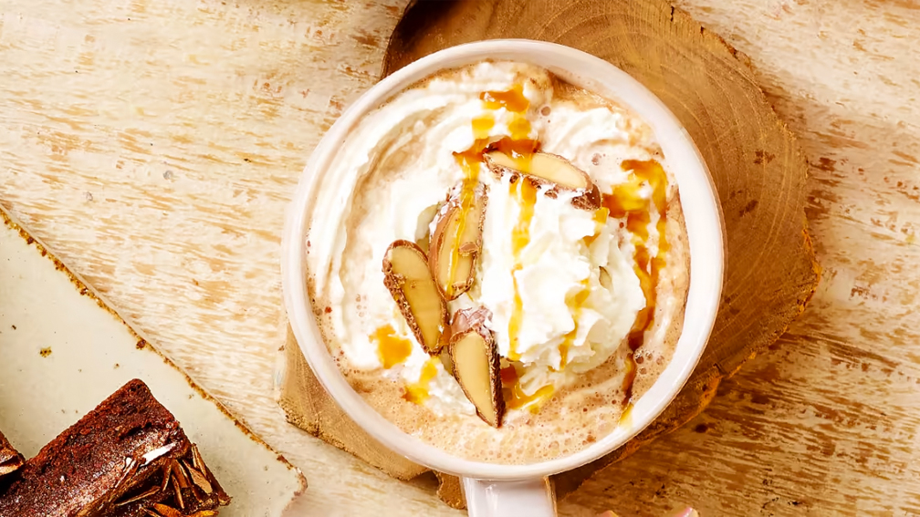 Toffee fudge hot chocolate recipe