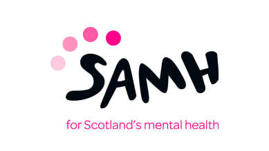 logo of mental health organisation Scottish Association for Mental Health