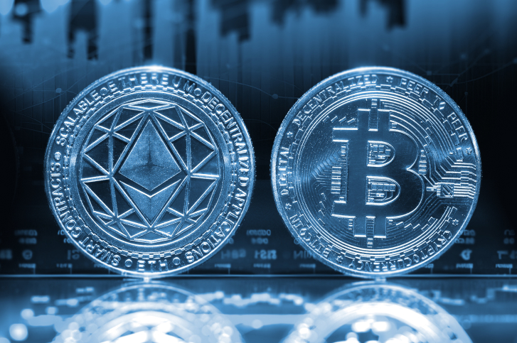Comparacao Ethereum Bitcoin