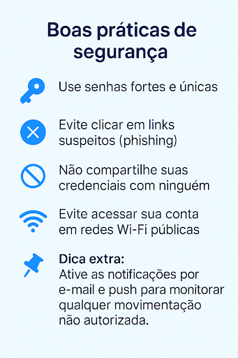 Boas práticas de segurança