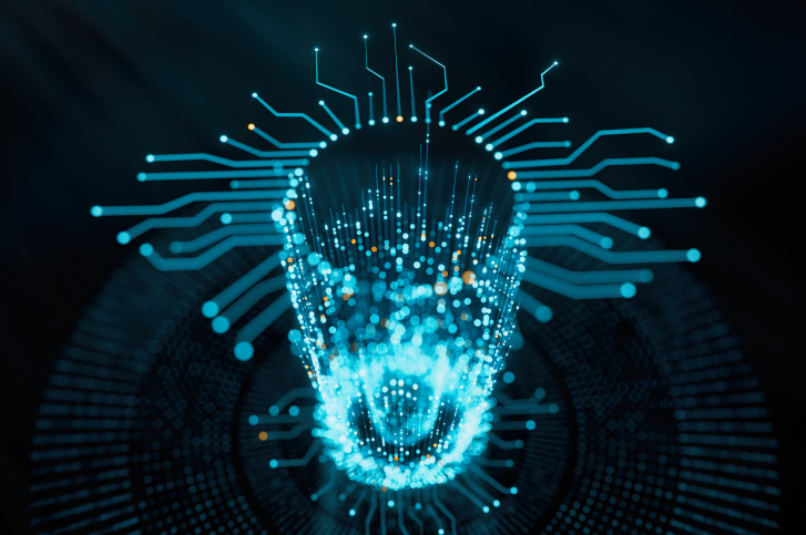Conexoes digitais representando o conceito de Aptos (APT): O que é e como funciona esse blockchain de alta performance?