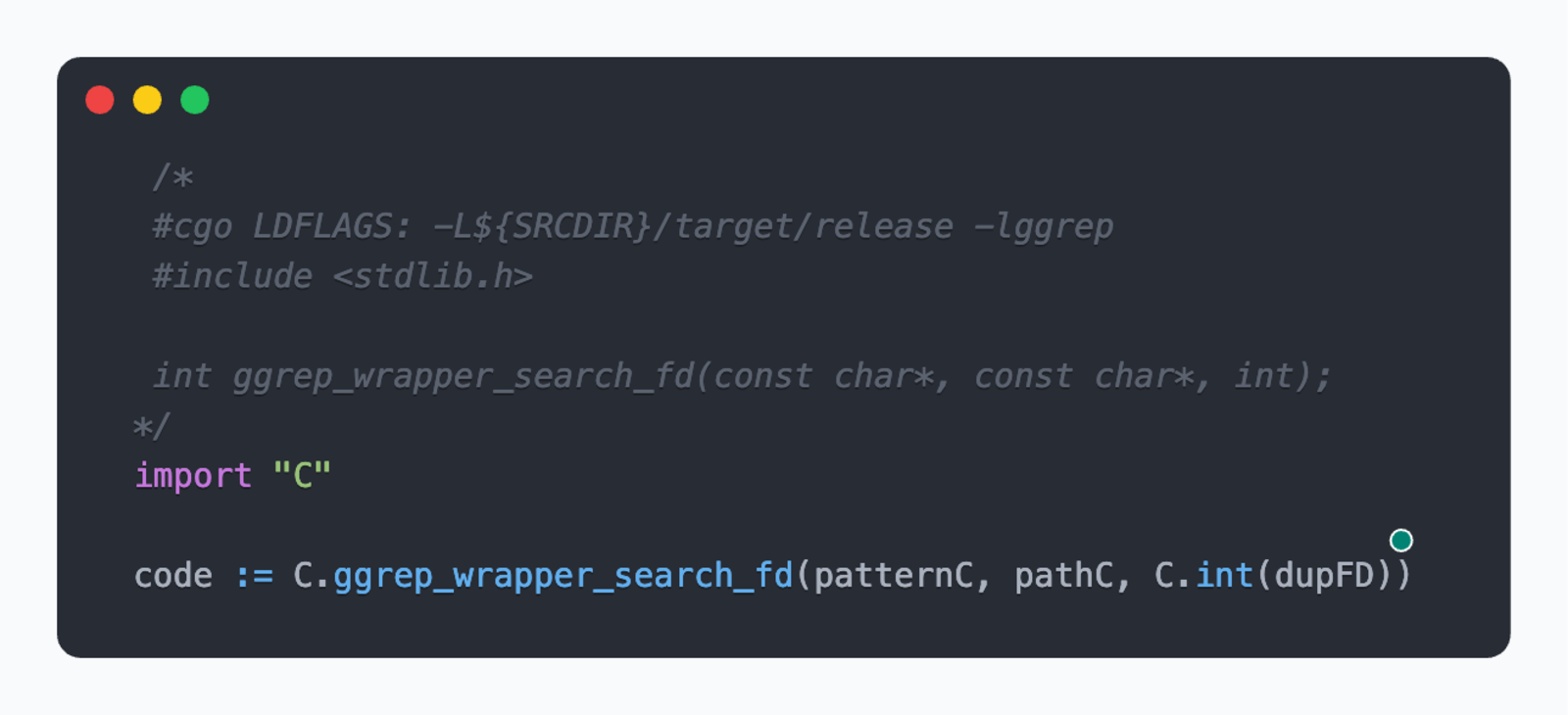 Cosine CLI 1.16 - Code Block 2