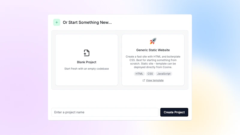 start something nesw