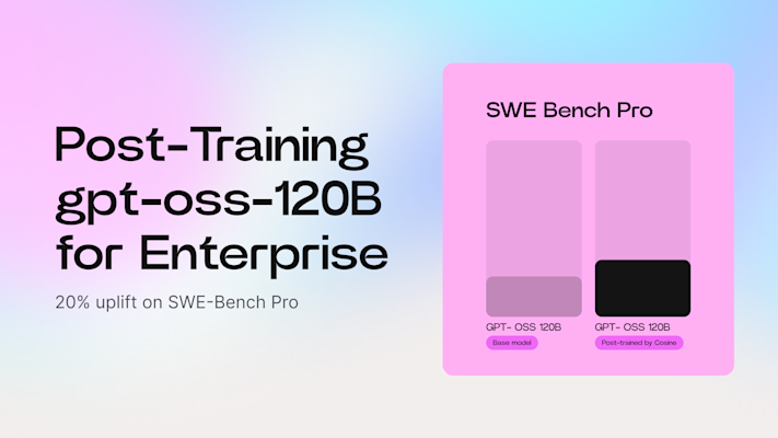 First look: Post-training gpt-oss-120B for fully air-gapped enterprise deployments