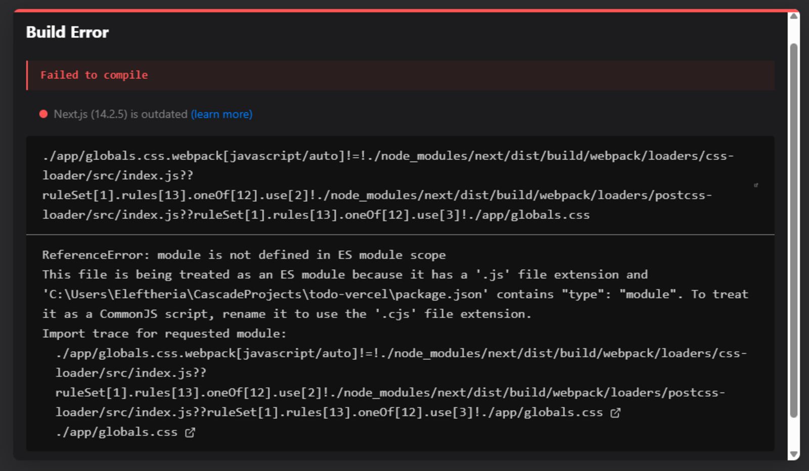 3.wind-2-localhost error