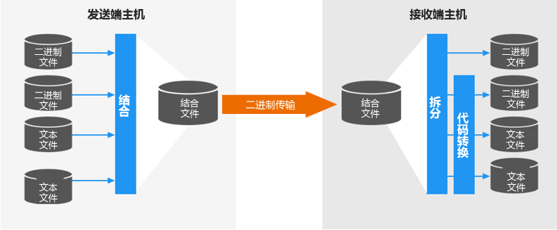 复数文件批量传输