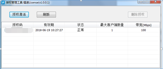 License正常激活后界面