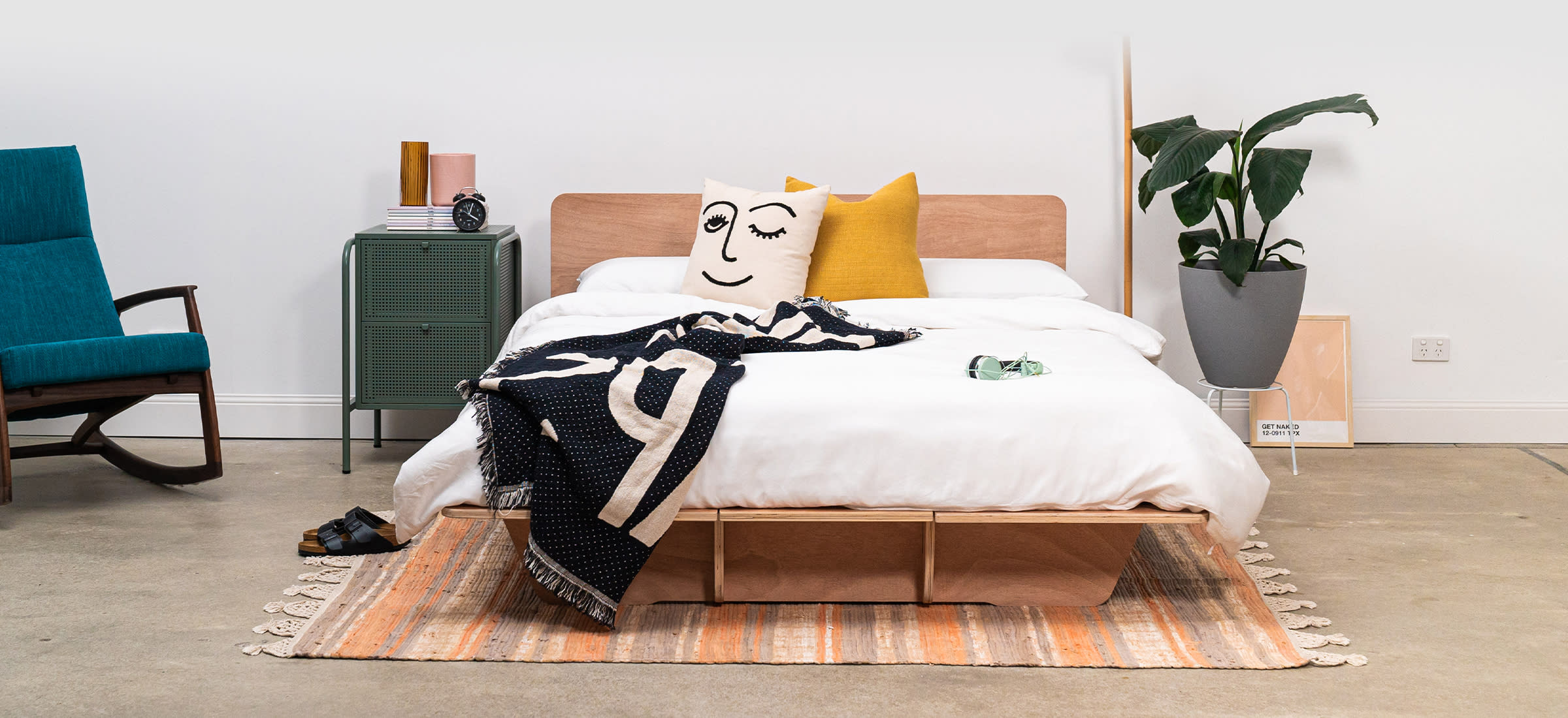 The Koala Timber Bed Base Free Express Delivery & Easy Assembly Koala