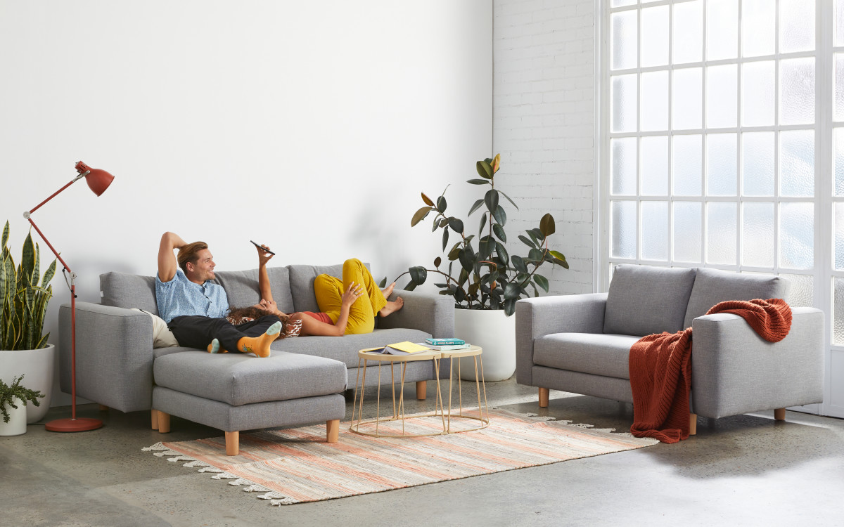 The Koala Lounging Sofa Range in 2Seater, 3Seater & Ottoman Free