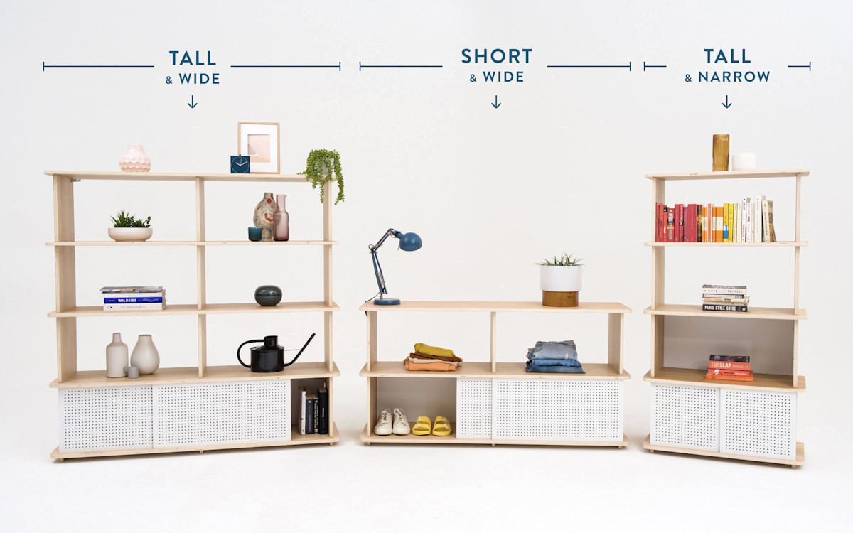 The Koala Timber Bookshelf Modern Storage and Display Space Koala