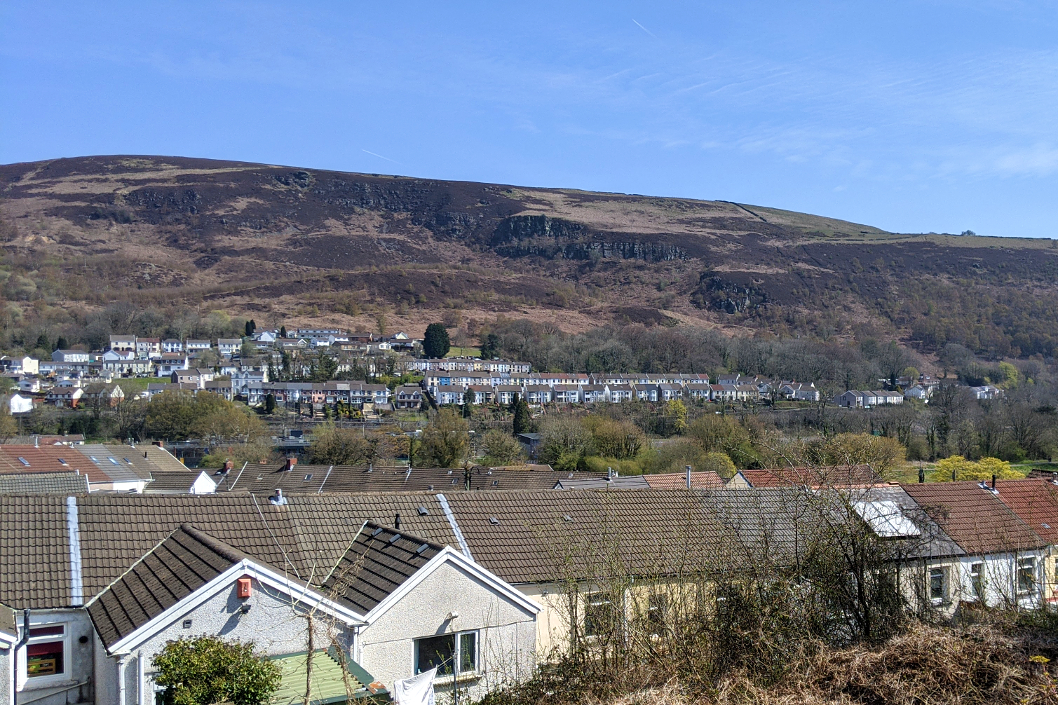 A classic view of the Welsh valleys Ⓒ Emma Sparks