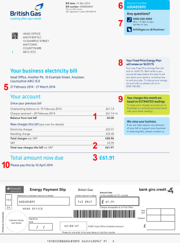 Understanding Gas and Electricitiy Bills | Make It Cheaper