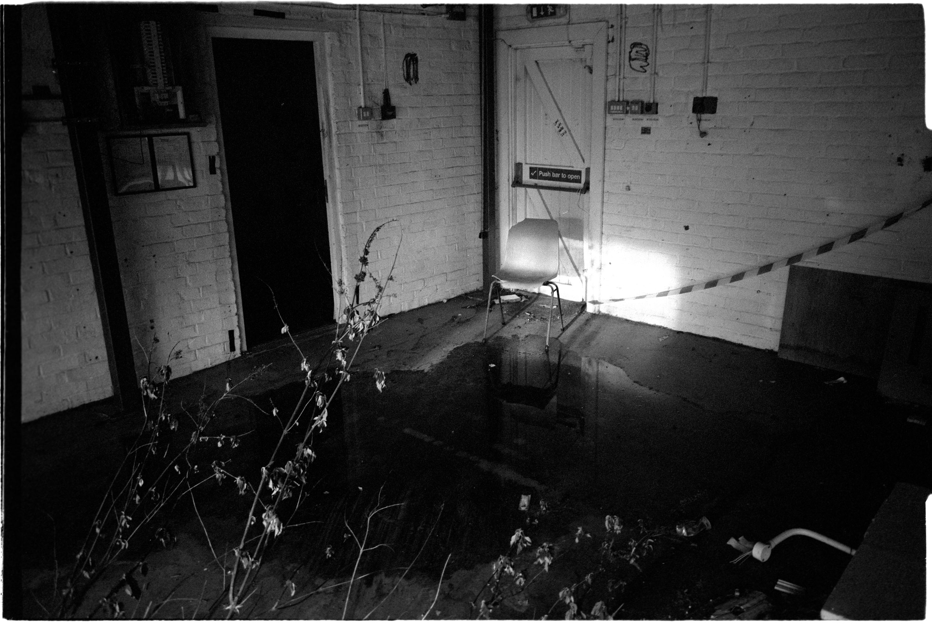 Abandoned room, shot with Leica MP with Adox Silvermax 100 film