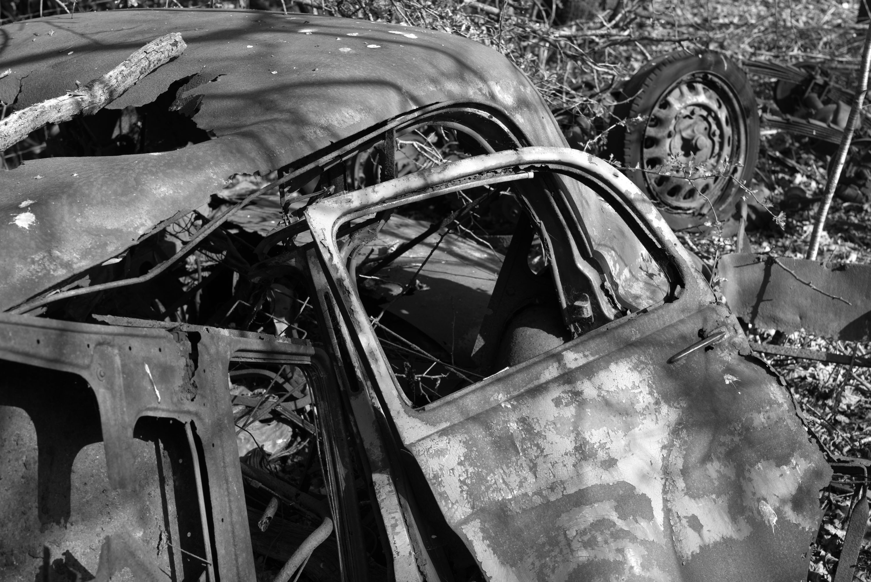 Old car door, Leica M Monochrom, ISO 320
