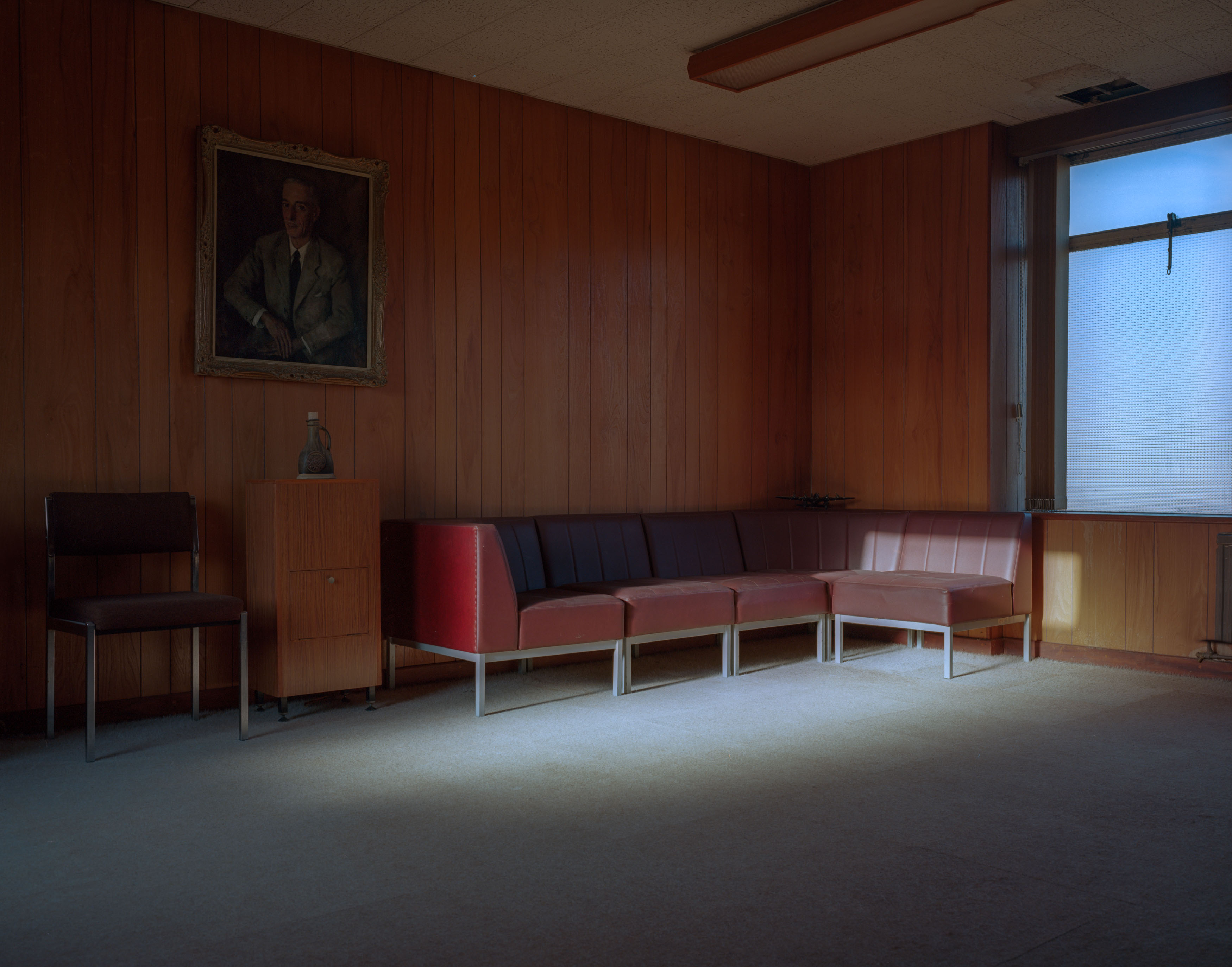 A very dated board room