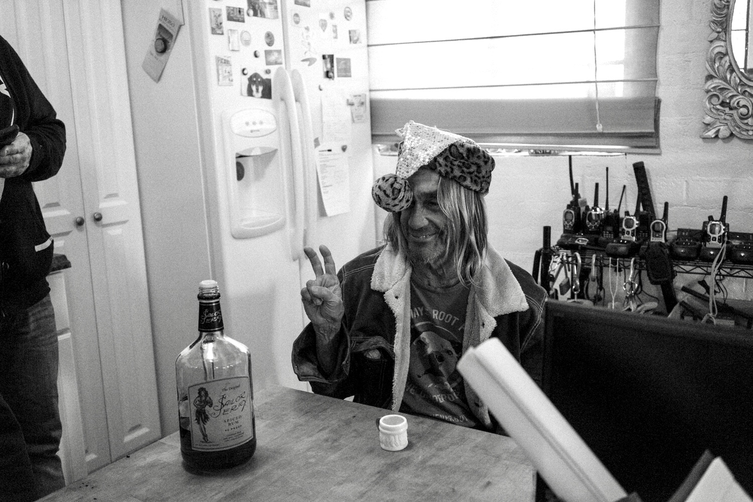 Iggy Pop. Photographié par Matt Helders, batteur des Arctic Monkeys.