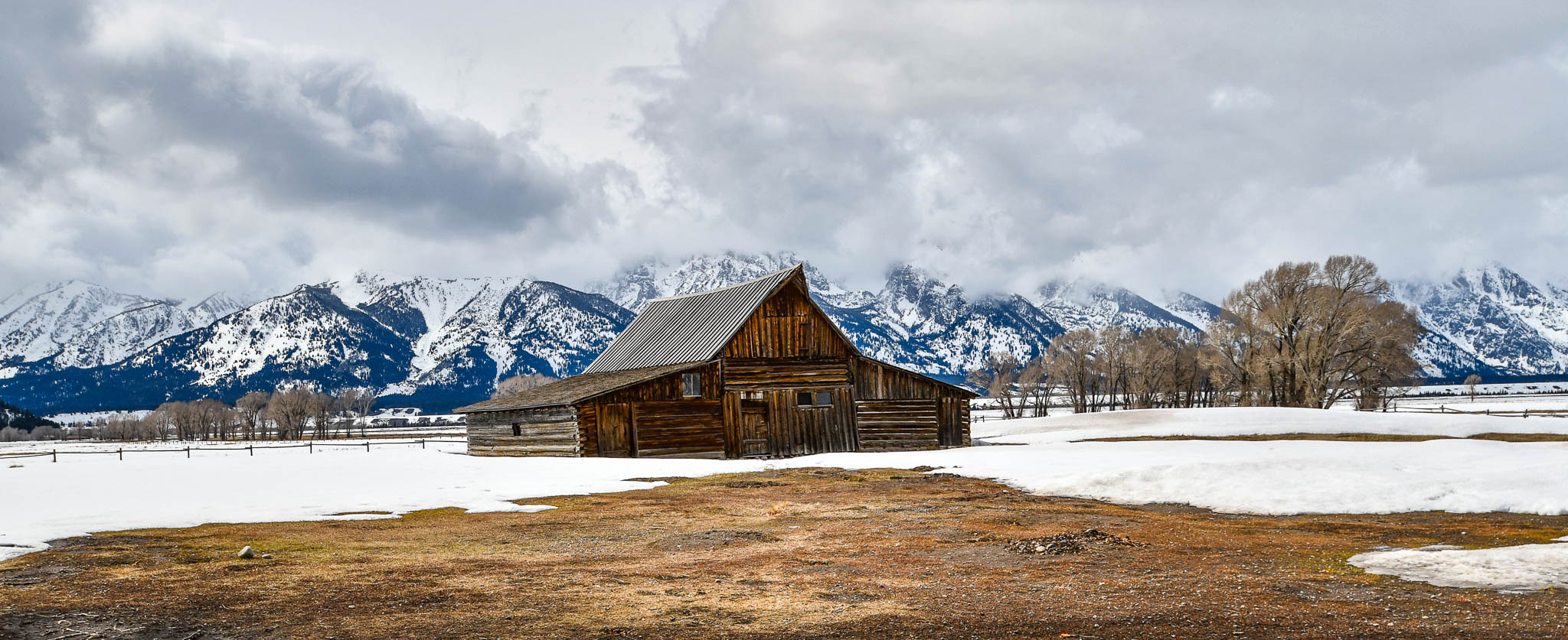 A shack in the mountains