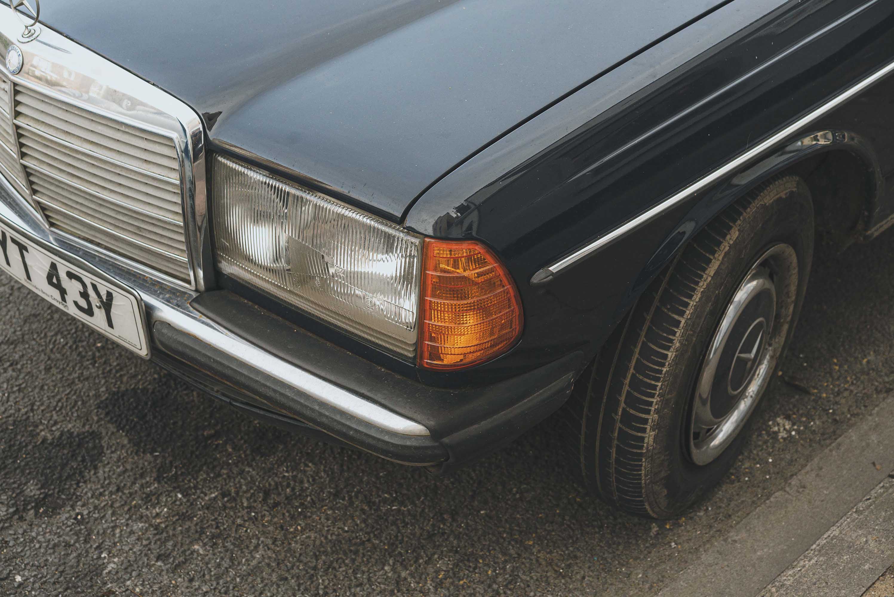 A corner shot of a car with a Sony A7S II
