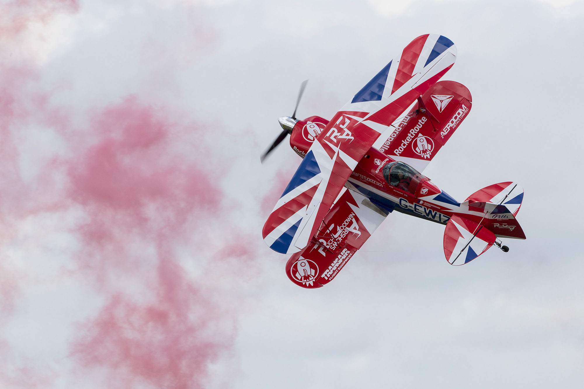 G-EWIZ Pitts S-2S Special British Stunt Plane