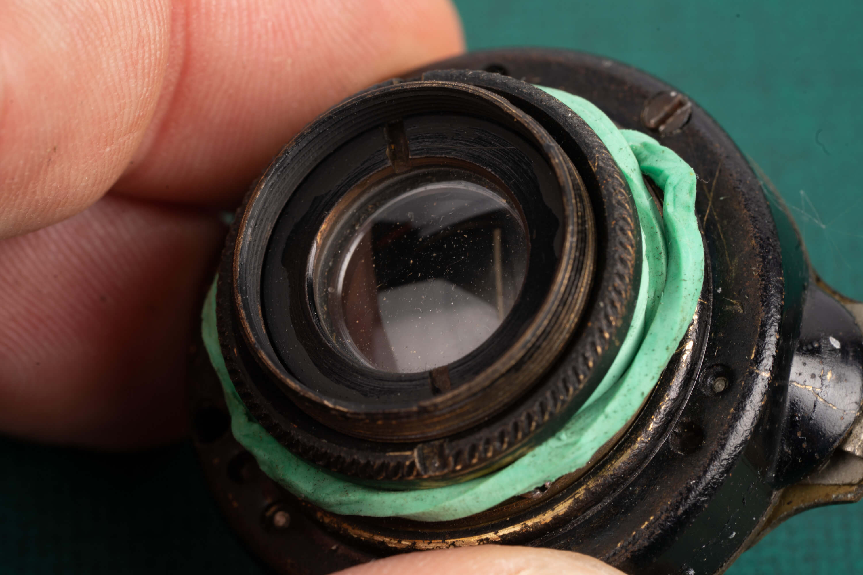 Kodak Lens with the C-to-M42 adapter