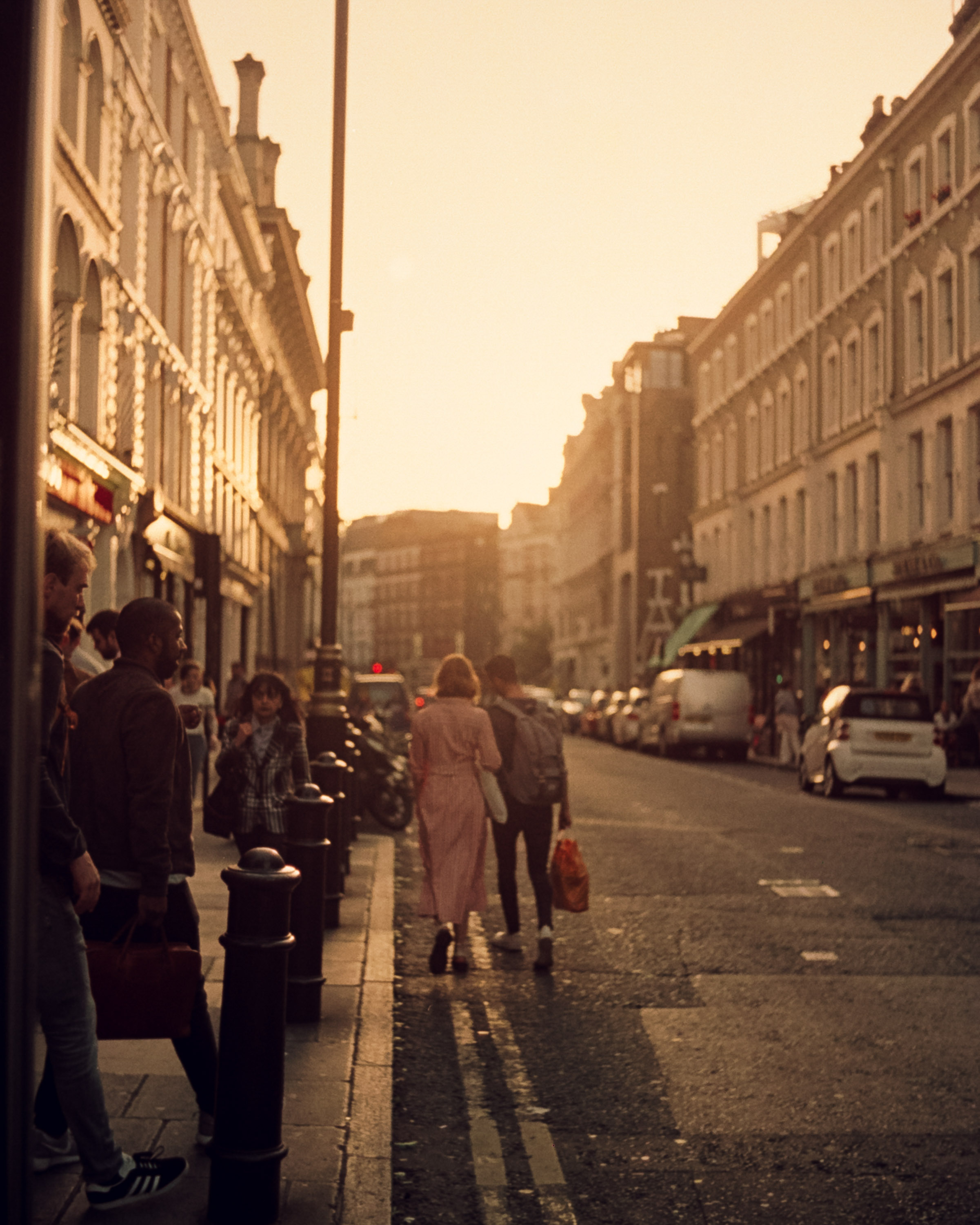 street photography- couple sunset