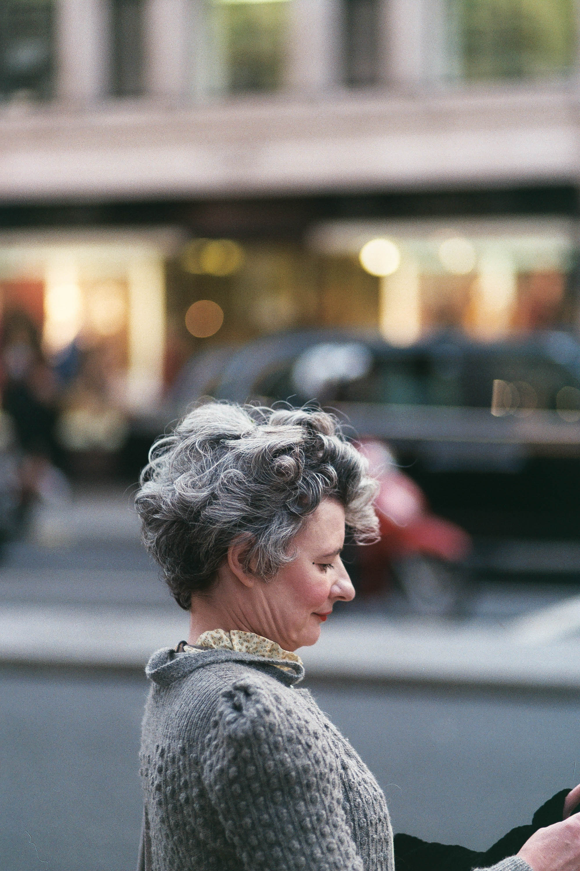 street photography- old lady