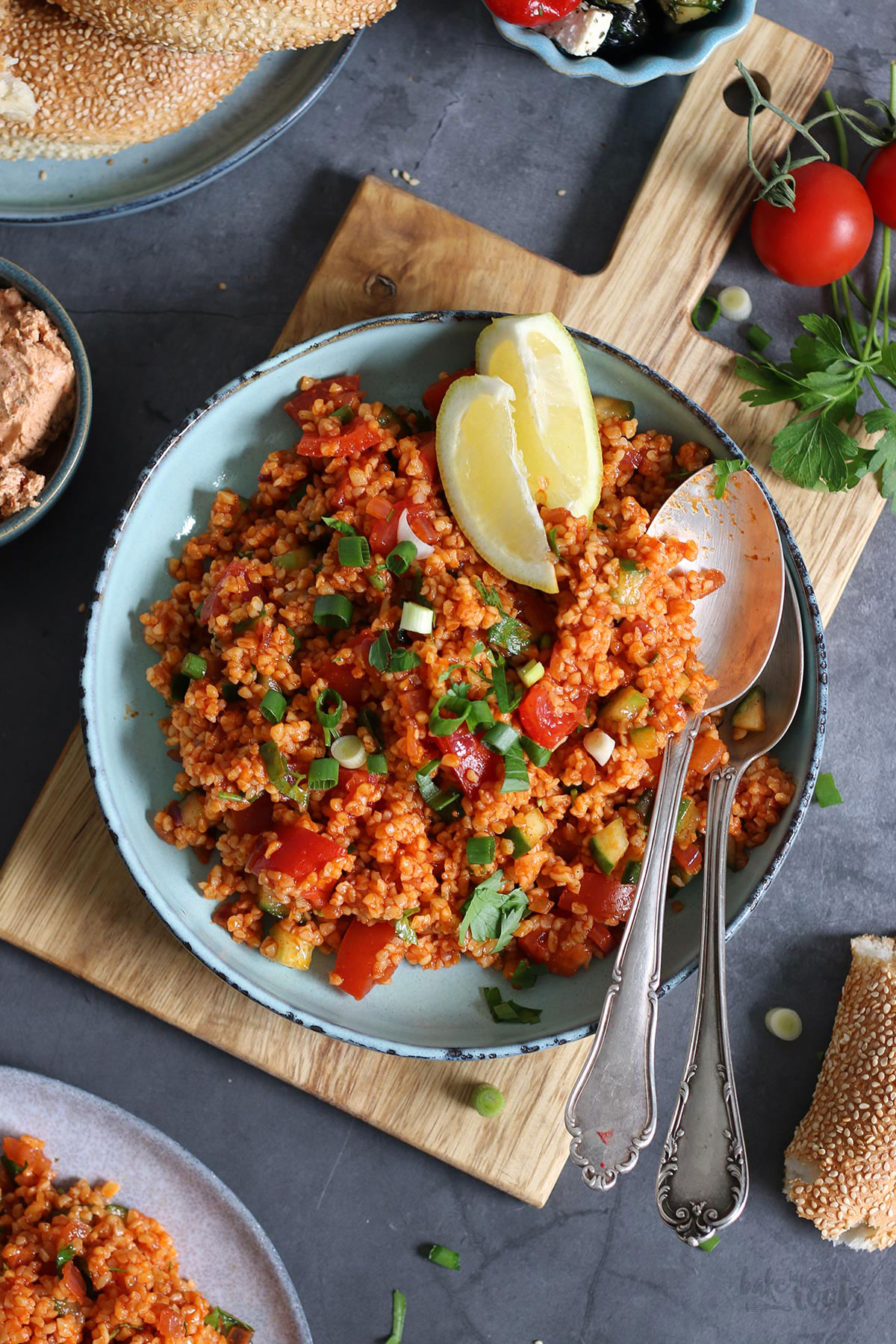 Kisir Turkish Dish