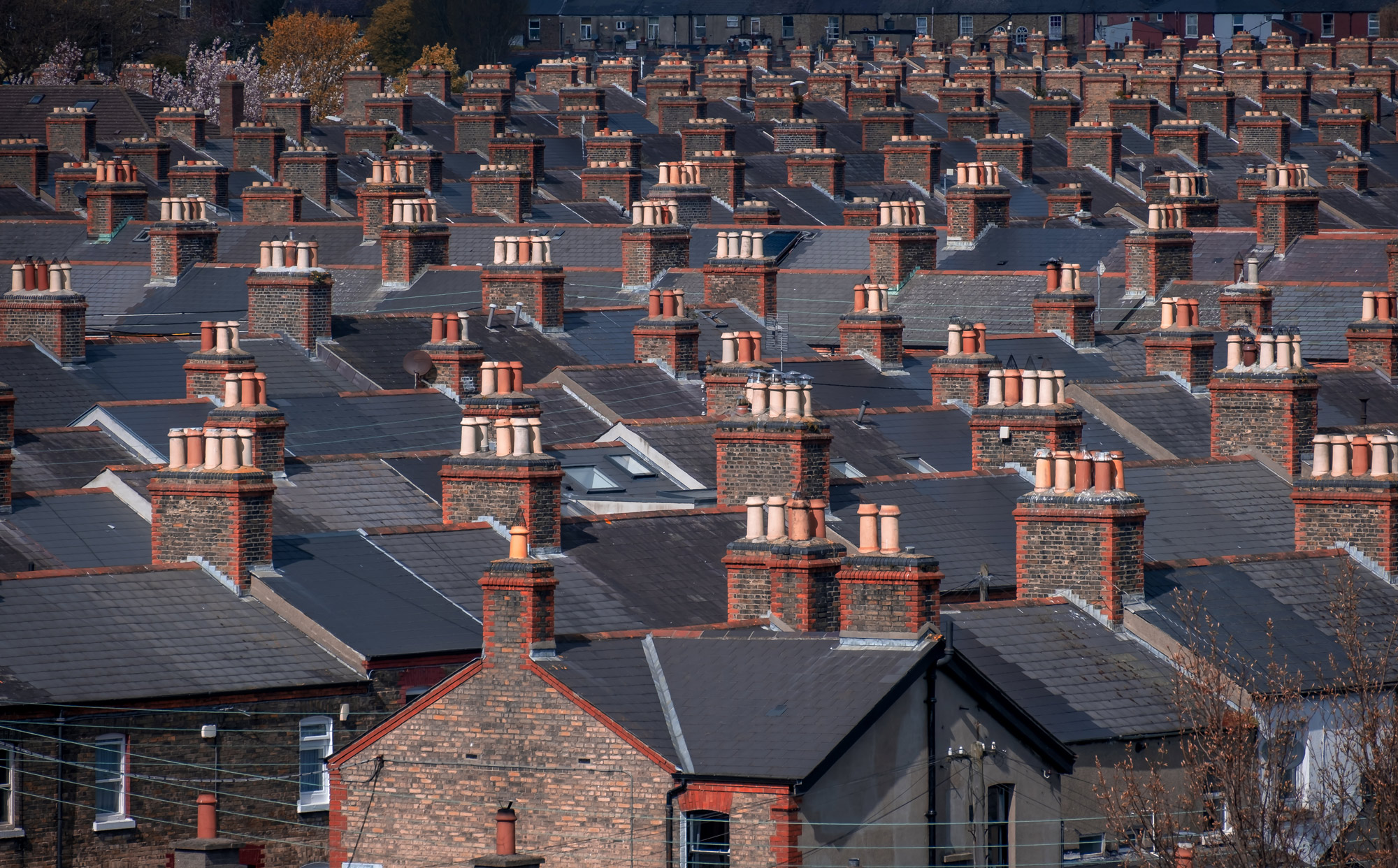 Image of house roofs