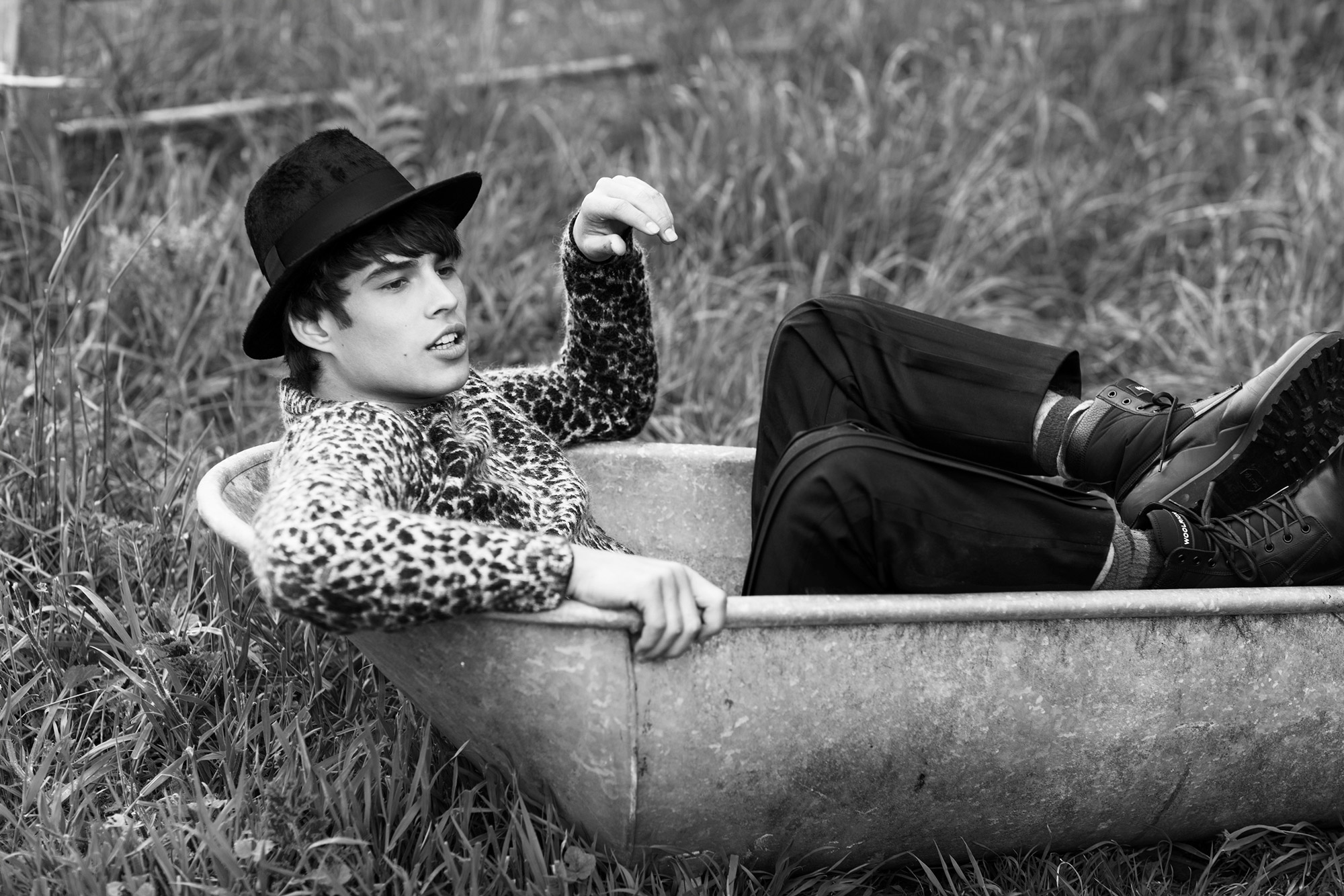 Photo by Boys by Girls, magazine’s editor-in-chief— Cecilie Harris 