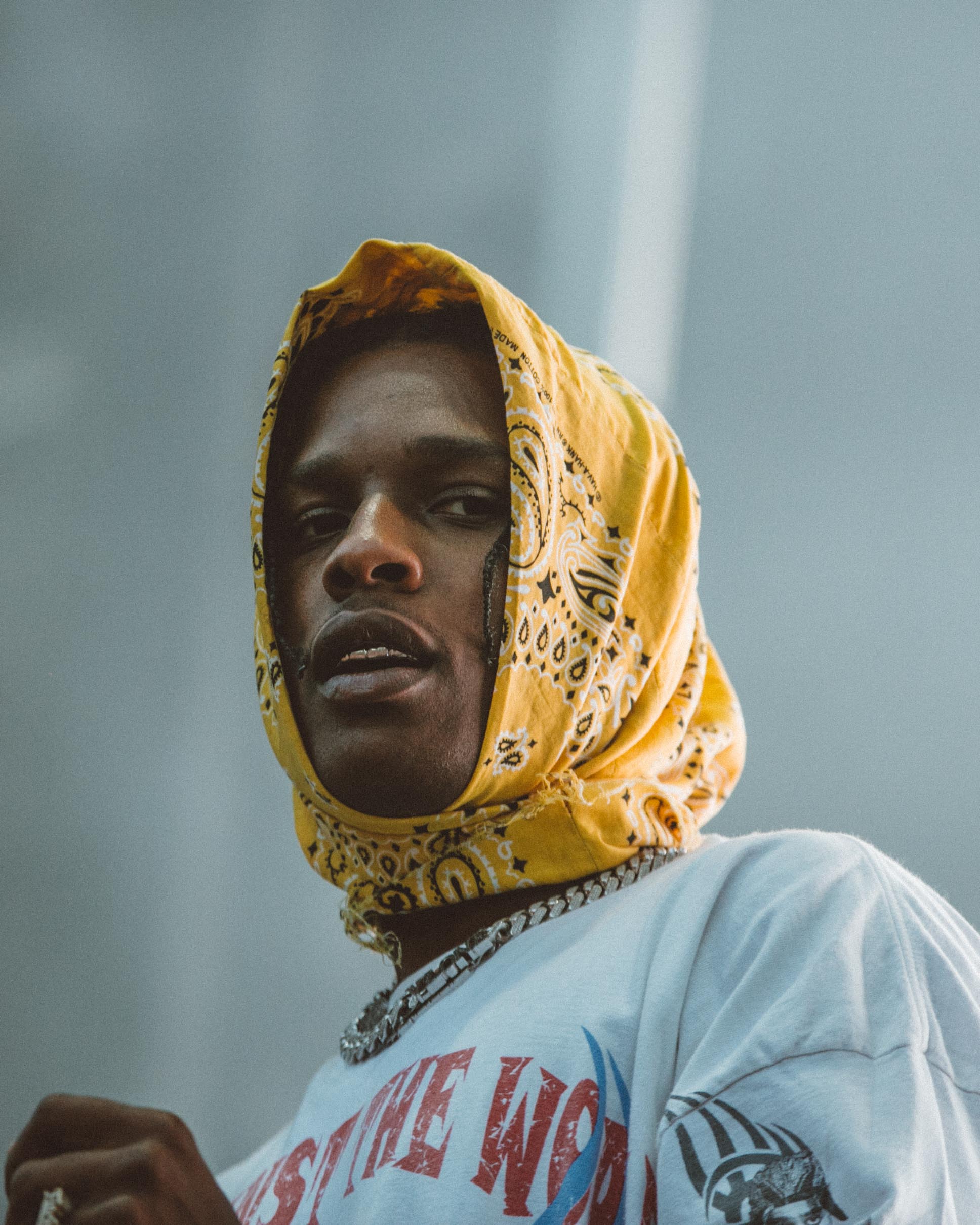 ASAP Rocky performing live at a concert