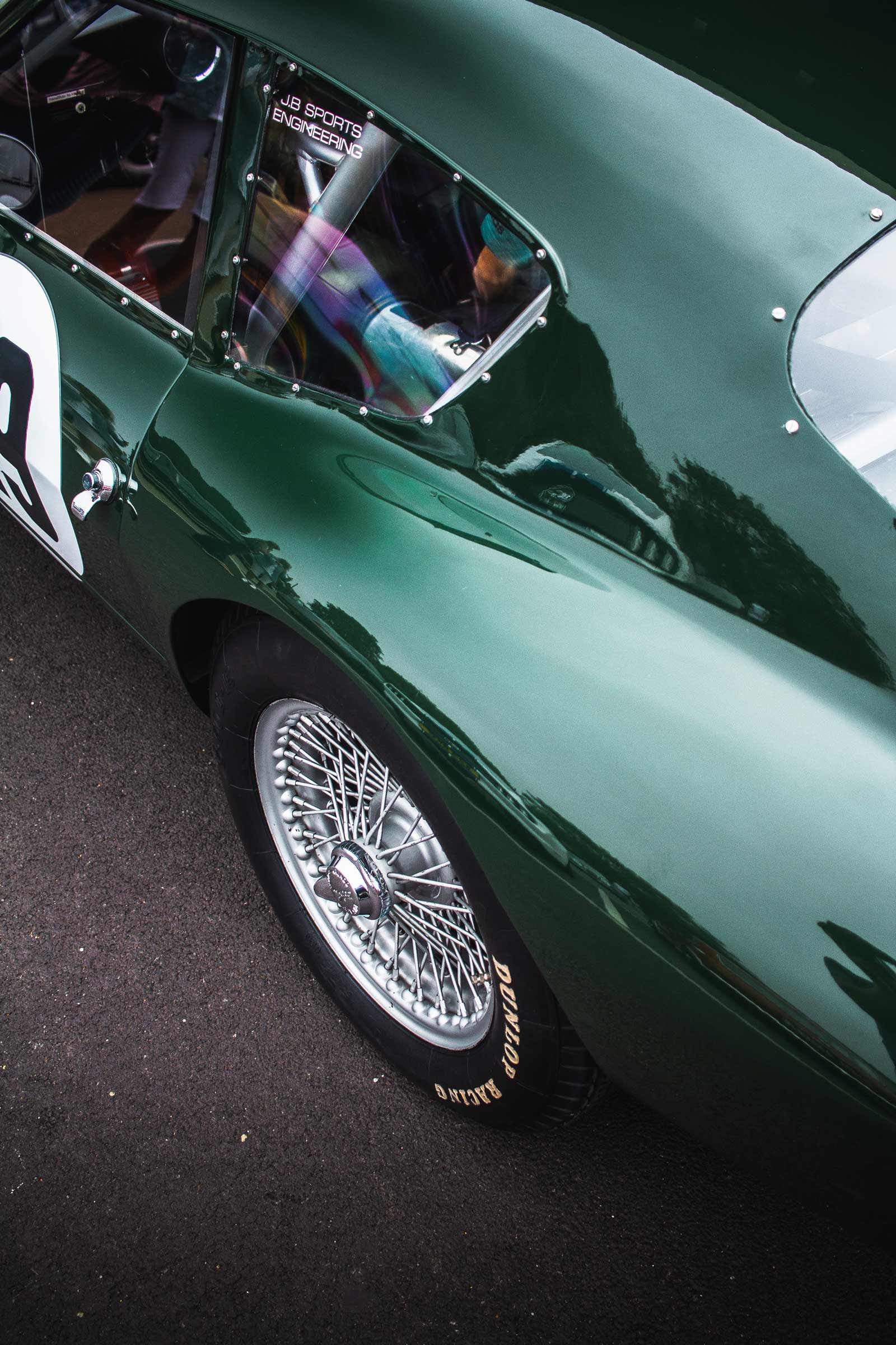 Racing Green Jaguar E-Type